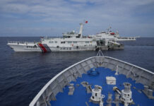 Chinese Coast Guard Blocks Philippine Vessels Near Disputed Shoal but Two Supply Boats Breach Cordon