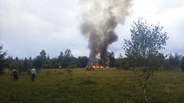 Russia Jet Crash Wagner Chief