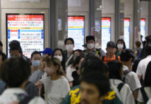 Trains, Flights On Aug. 15 Canceled As Typhoon Lan Heads To Western Japan