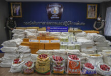 Thai Police Say Drug Bust Nets Methamphetamine, Crystal Meth And Heroin Worth $8.2 Million