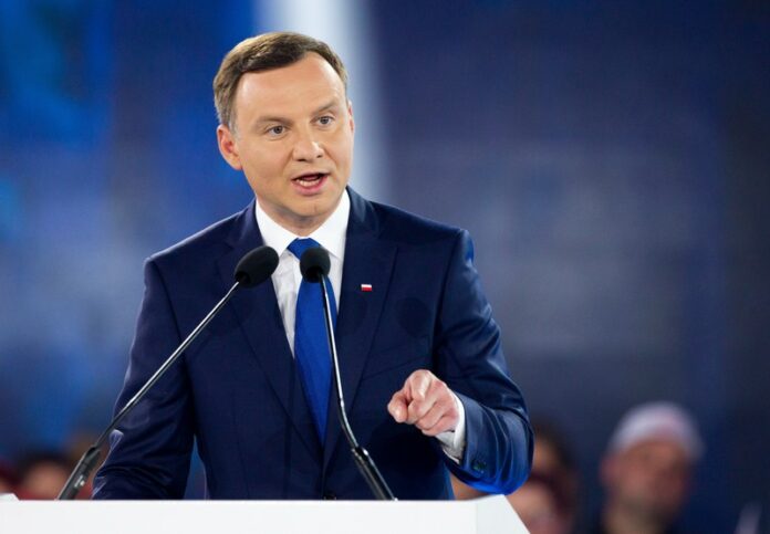 Polish president Andrzej Duda. Polish president Andrzej Duda.