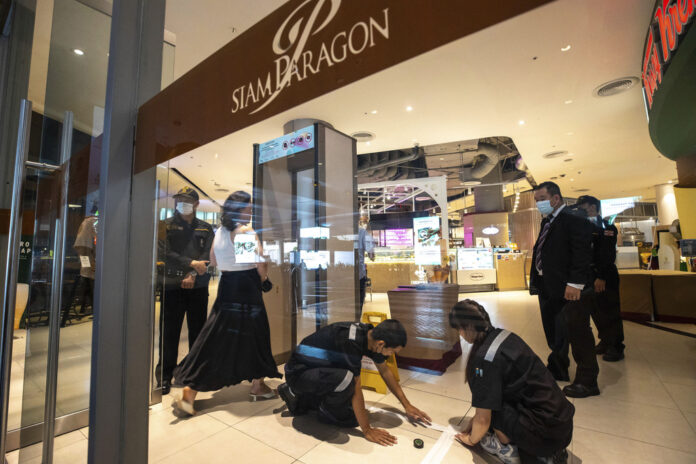 Thailand Mall Panic