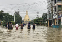 Heavy Flooding in Southern Myanmar Displaces More Than 14,000 People