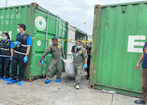 Thai Police Investigate 2 Bodies Found in Cargo Container From Philippines
