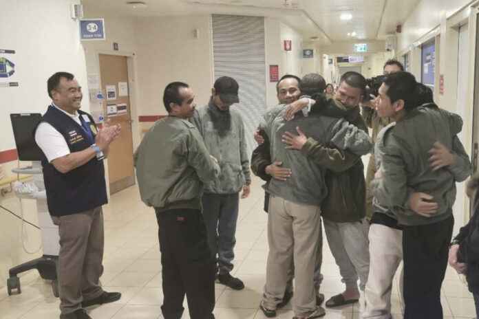 Israel Palestinians Thai Hostages Thai hostages