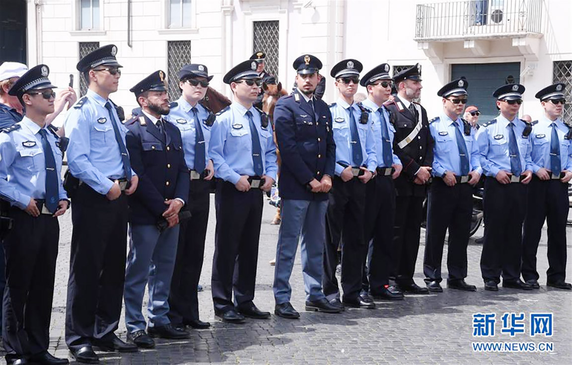 chinese police italy