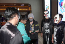 Police in Ghost Masks Arrest a Thief Who Went To See Horror Film