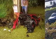 Russian Driver Crashes With A Motorbike, Killing 2 Foreigners in Phuket