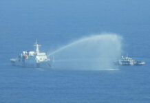 Philippines Says Chinese Coast Guard Used Water Cannons Against Its Vessels For A Second Day Chinese coast guard