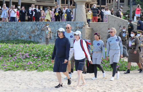 King Attends the Phuket King’s Cup Regatta; the Queen Competes