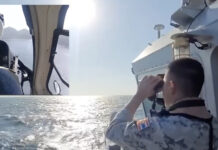 Thai Navy Search For A British Tourist And Thai After Boat Sank Near Surin Islands