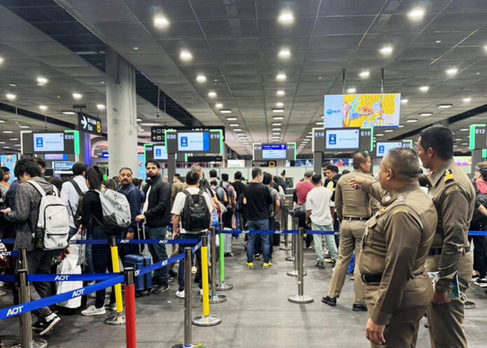 suvarnabhumi new year2 check-in