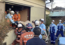 Survivors Are Found in Homes Smashed by Japan Quake That Killed 94 People quake