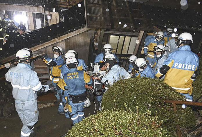 Japan Earthquake alive