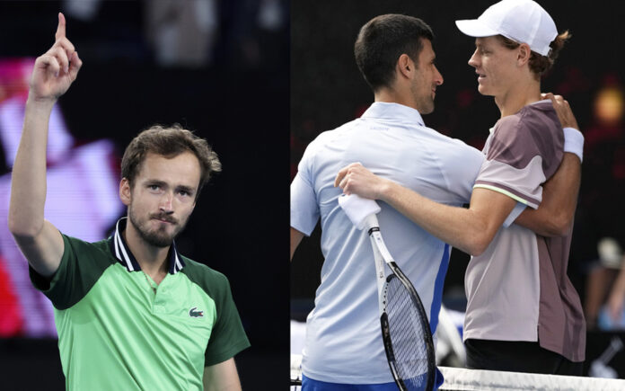 Jannik Sinner,Novak Djokovic Sinner