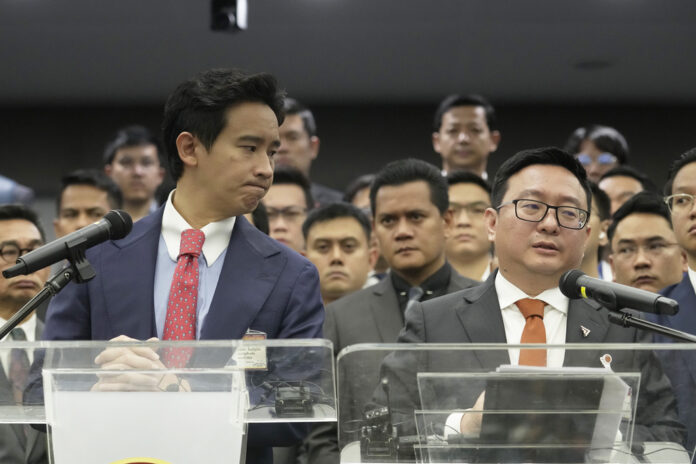 Thailand Politics move forward party