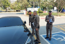 Lithuanian Man in Chonburi Surrenders After Risky Driving Without Licence
