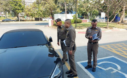 Lithuanian Man in Chonburi Surrenders After Risky Driving Without Licence