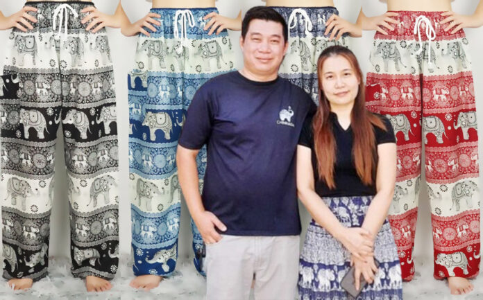 Chiang Mai Pair Aims To Expand 'Elephant Pants' to Global Market