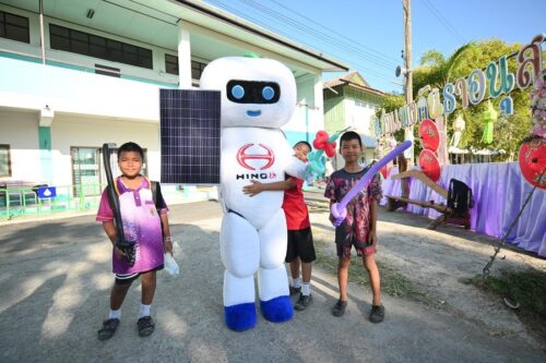 ‘Hino We Care’ Drives the Solar Powering Sustainable Project