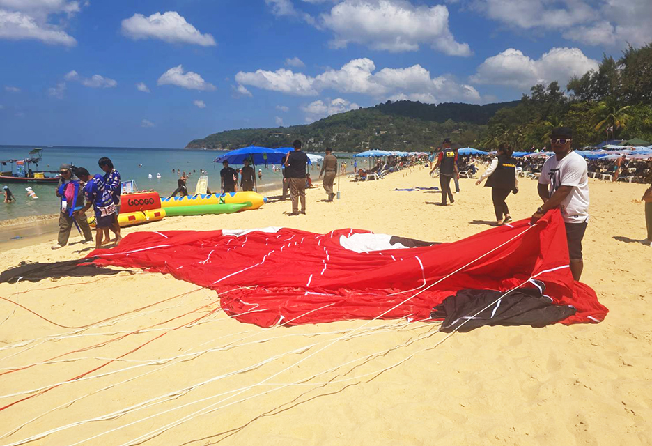 Parasailing