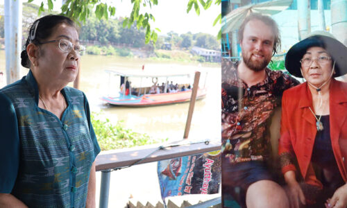 Thai Elderly Searches for Foreign Couple Who Saved Her From Drowning