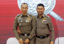 Thailand’s National Police Chief and His Deputy Are Suspended Amid Rumors of a Power Struggle police chief