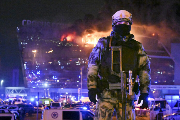 Russia Shooting Concert Hall