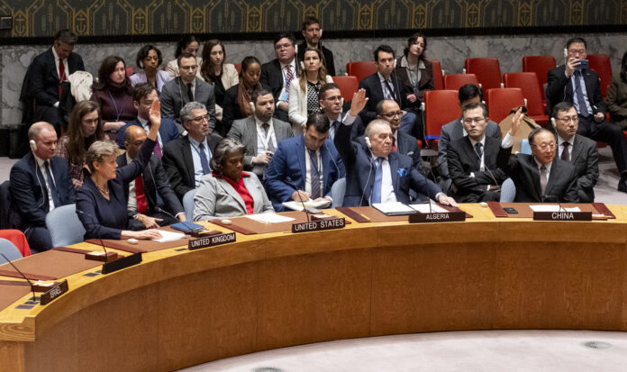 Israel Palestinians UN Security Council cease-fire