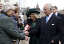 King Charles Shakes Hands, Chats With Crowd at Most Significant Public Outing Since Cancer Diagnosis