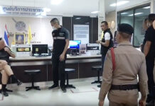 A Swiss Man Seriously Hurts Thai Woman in Trang Supermarket