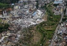 Aerial Photos Show Wide Devastation Left by a Deadly Tornado in China’s Guangzhou