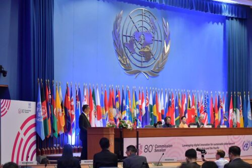 PM Stressed Digital Innovation for Transformative Change to Achieve the SDGs at ESCAP