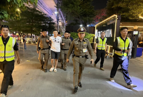 Police Charge Hong Kong Man with Drug Smuggling at Songkran Party