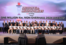 HINO Holds the Million KM. Million Smiles Event to Give Awards