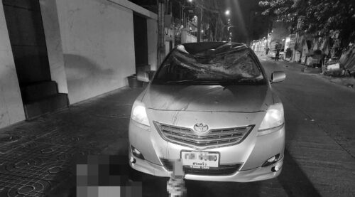 A Japanese Jumps From a Bangkok Hotel, Crashes Into a Car, and Dies