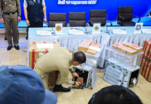 Thailand-Taiwan Seize 40 Bars of Heroin Hidden in Ice Shaving Machines
