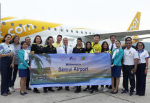 Koh Samui Welcomes Scoot Jet to Start One Flight Per Day