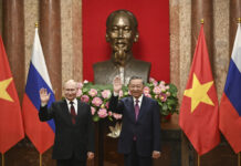 Putin in Vietnam, Seeking To Strengthen Ties in Southeast Asia While Russia’s Isolation Deepens Vietnam
