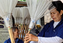 Khon Kaen Group Boosts Income with Eco-Friendly Brooms Broom