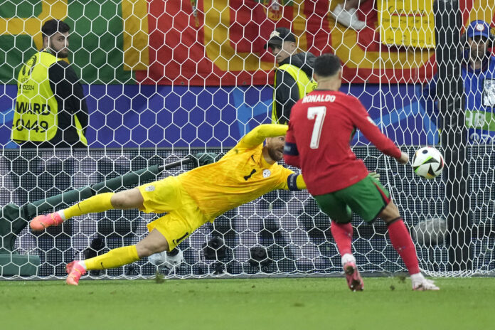 Euro 2024 Soccer Portugal Slovenia