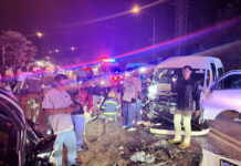 Escaped Foreign Patient Steals Van, Causes Crash and Phuket Traffic Chaos