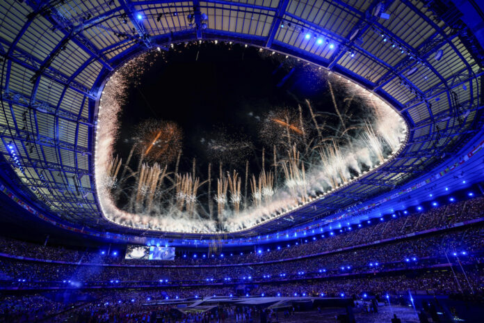 APTOPIX Paris Olympics Closing Ceremony