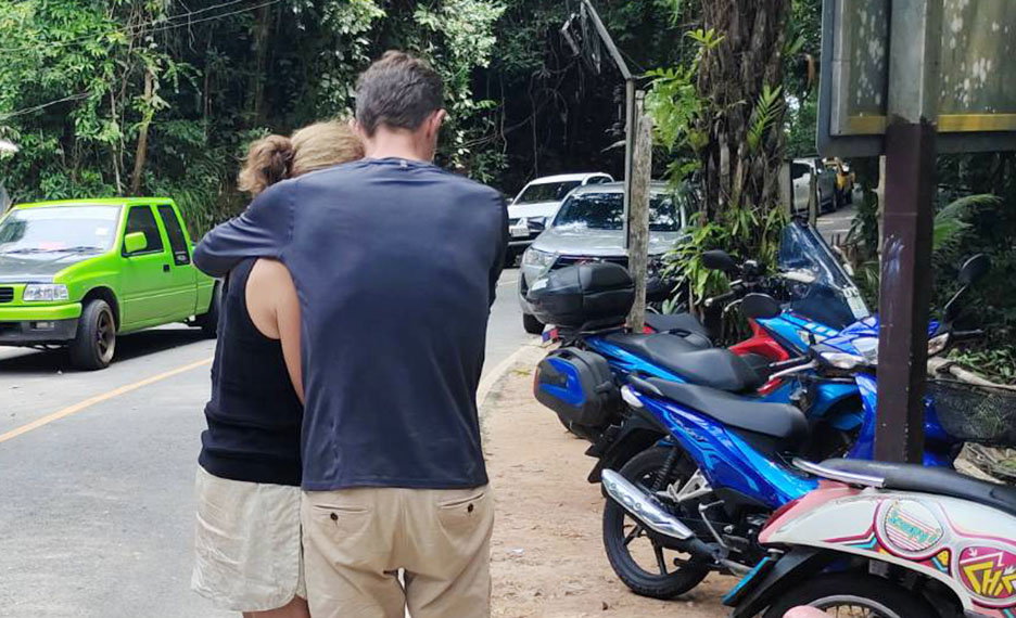 Dutch Couple Devastated as Son Fell off Cliff in Phi Phi Islands National Park