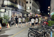 Kuwaiti Tourists Clash in Pattaya: Police Break Up Late-Night Brawl brawl