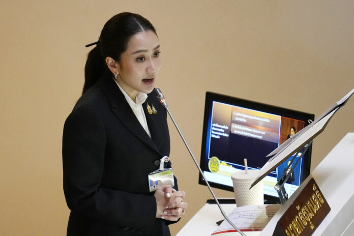 Thailand Politics speech