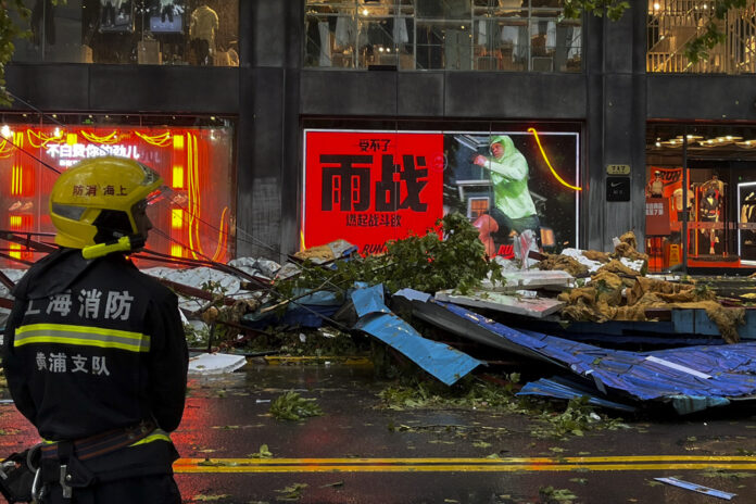 China Typhoon strongest typhoon