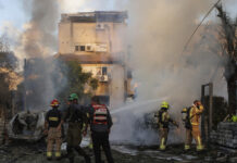 Hezbollah Hits Back with More Than 100 Rockets Across a Wider and Deeper Area of Israel rockets