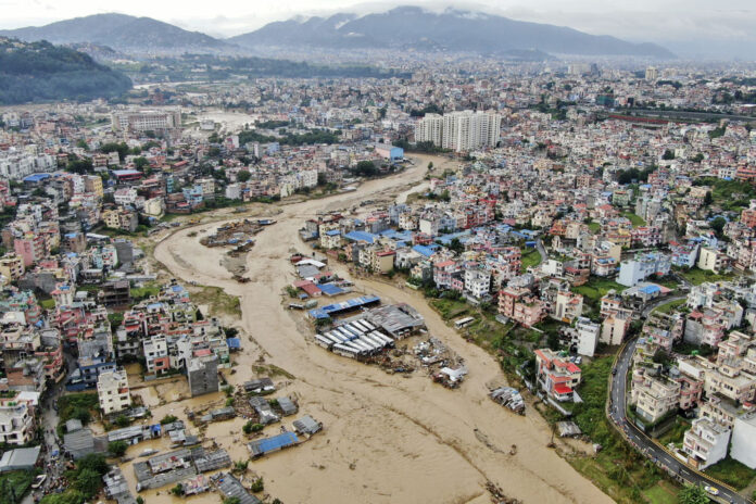 APTOPIX Nepal Floods