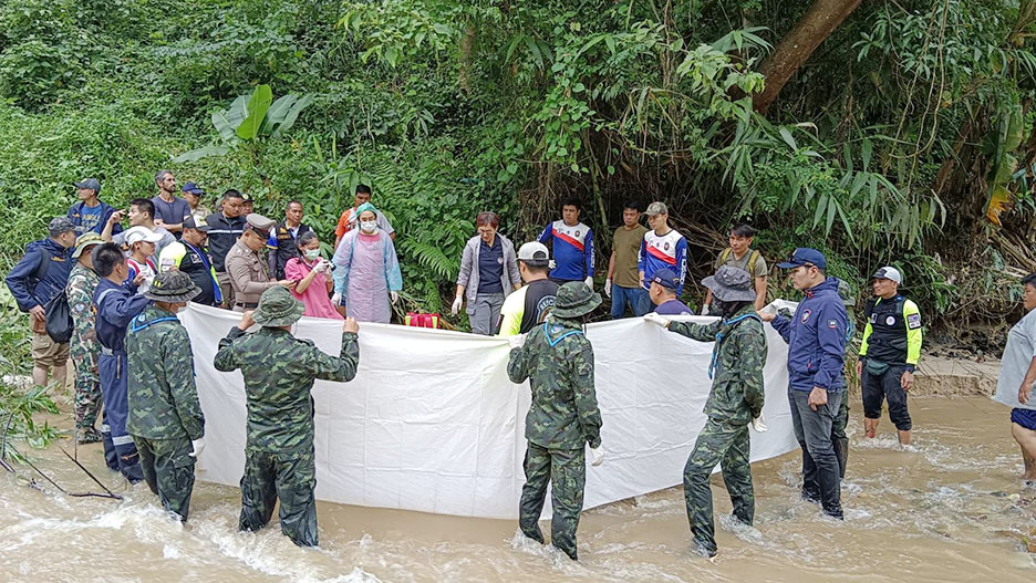 Search for Missing Belgian Tourist Ends in Sorrow at Pai Waterfall